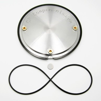 John Deere 319E Drive Motor End Cover Kit OEM part number AT487136. -1