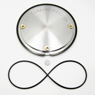 John Deere 331G Drive Motor End Cover Kit OEM part number AT487136. -1