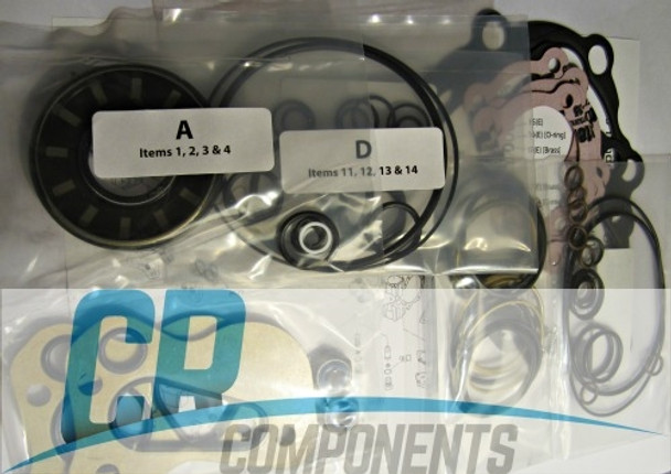 Drive Pump Seal Kit for Case 1835C Skidsteer-0