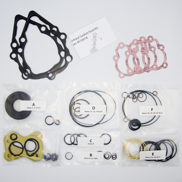 Drive Pump Seal Kit for New Holland L185 Skidsteer (2)