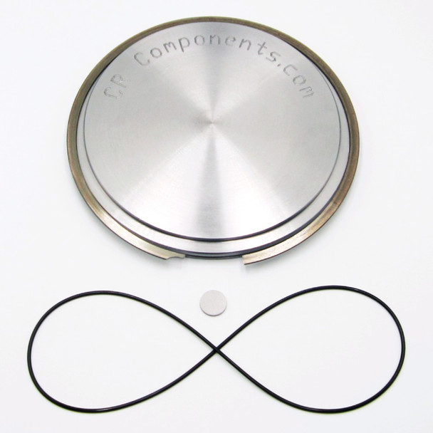 John Deere 319D Drive Motor End Cover Kit replacement for OEM part number AT388628.