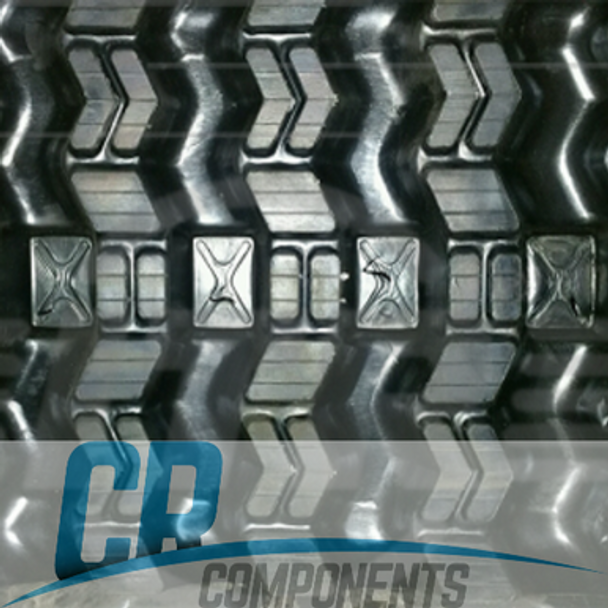 John Deere 400MM Wide Zig Zag Tread Conventional Rubber Track, T445534