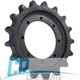 Brand new Track Drive Sprocket for your CASE TR340B Track Loader. 8 Bolt, 17 Teeth Drive Sprocket replacement 87460888, 87371666, 47378993, CA963