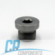 CAT 279D3 Drain Plug for the Gearbox Cover of the Hydraulic Final Drive Motor. Direct replacement, ensuring an exact OEM fit.