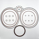 Bobcat T86 Hydraulic Drive Motor Seal Kit - Partial replacement for OEM Part Numbers 7323028, 7324103. -2