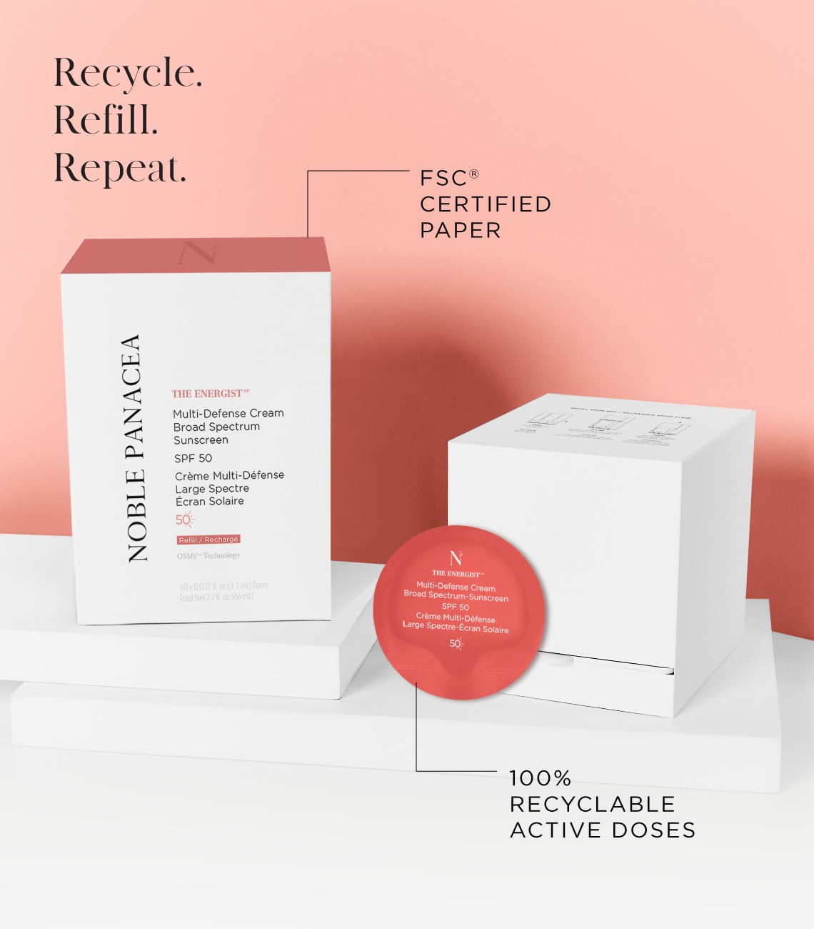 Multi-Defense Cream SPF50 Refill 7