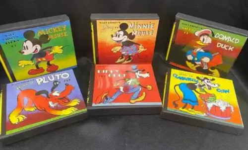 Disney Mickey Mouse Audio Book Cd Set Of 6 Donald Minnie Pluto Goofy Clarabelle
