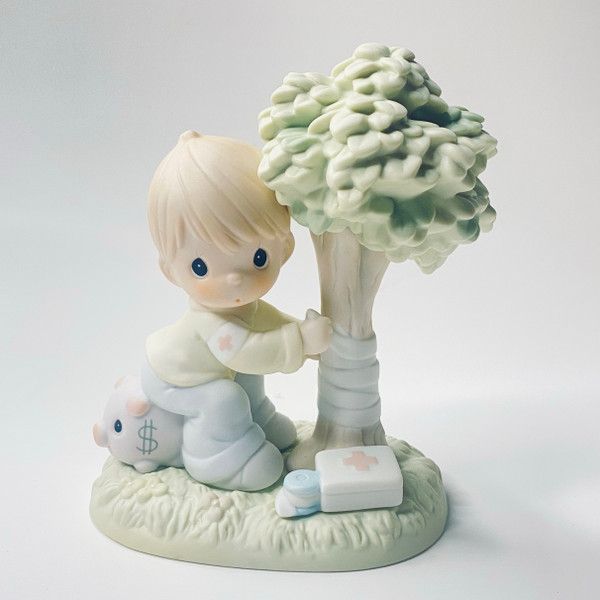 Precious Moments Money’s Not The Only Green Thing Worth Saving Figurine 531073