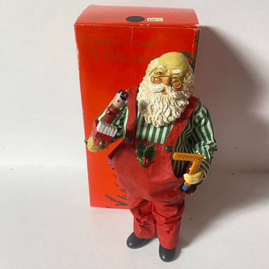Possible Dreams CLOTHTIQUE Carpenter Santa 713033 - Treasure Trove ...