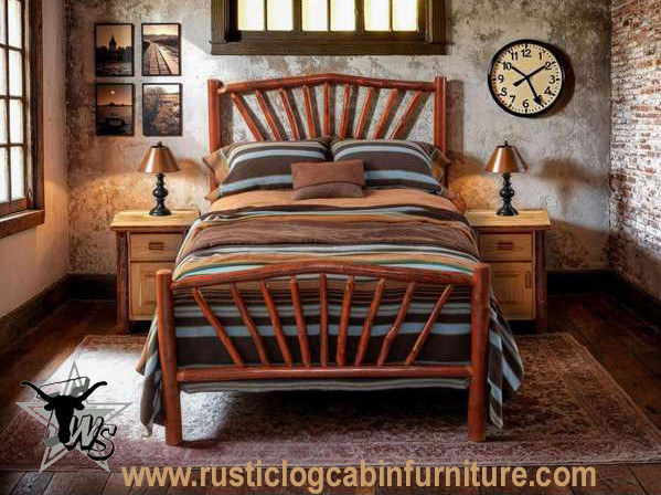 Cedar Log Bedroom  Furniture