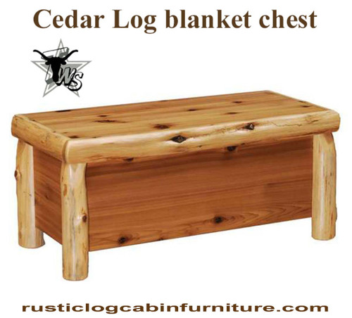 rustic-cedar-log-blanket-chest