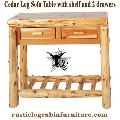 cedar-log-2-drawer-sofa-table-with-shelf