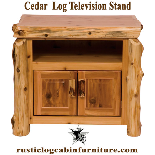 cedar-log-tv-television-stand