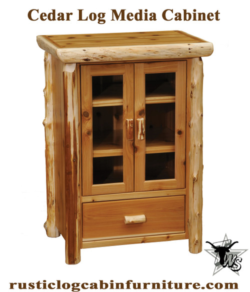 cedar-log-media-cabinet-log-cabin