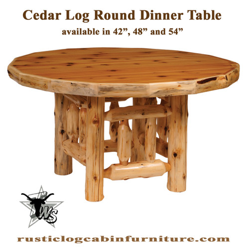 42-inch- diameter-cedar-log-round-dining -table