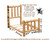 twin-single-cedar-log-bed-frame-with-dimensions