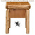 cedar-log-nightstand-with-one-drawer-back-view