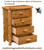 cedar-log-4-drawer-chest-of-drawers-side-drawers-open