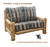 log-cabin-loveseat-cedar-log
