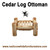 cedar-log-ottoman-frame