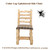 upholstered-cedar-log-dinner-chair