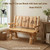 log-cabin-bench-with-pine-tree-loon-duck-bear-moose-cut-out-cedar-log
