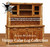 vintage-stain-for-75-inch-cedar-log-mountain-lodge-buffet-and-hutch-with-shelving