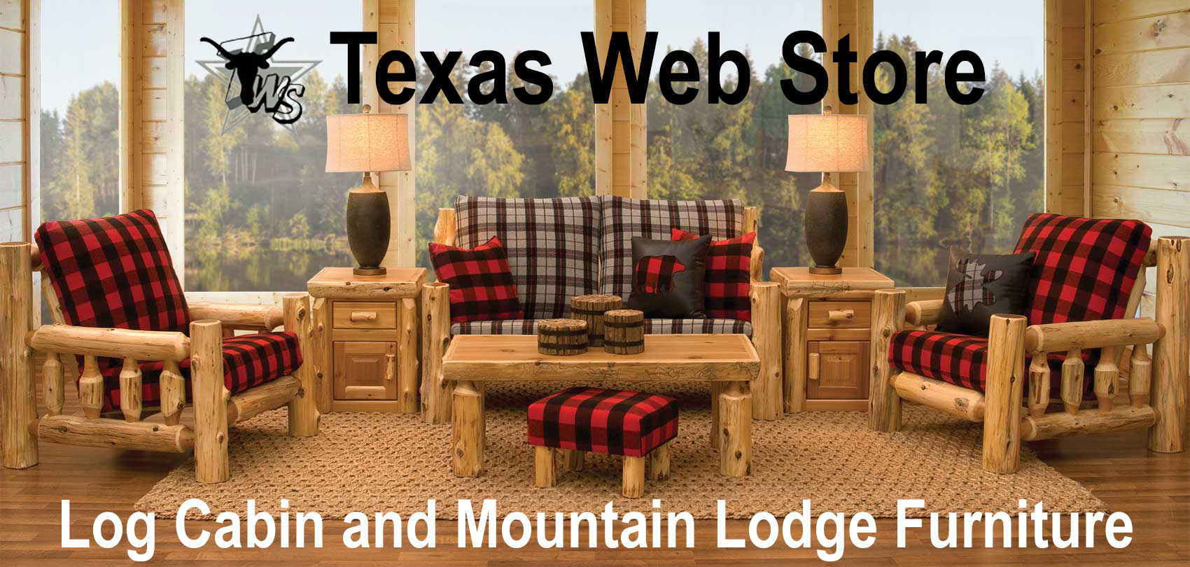 Log Cabin Furniture: Rustic Log Cabin Furniture for Cozy Cabin Decor and Living