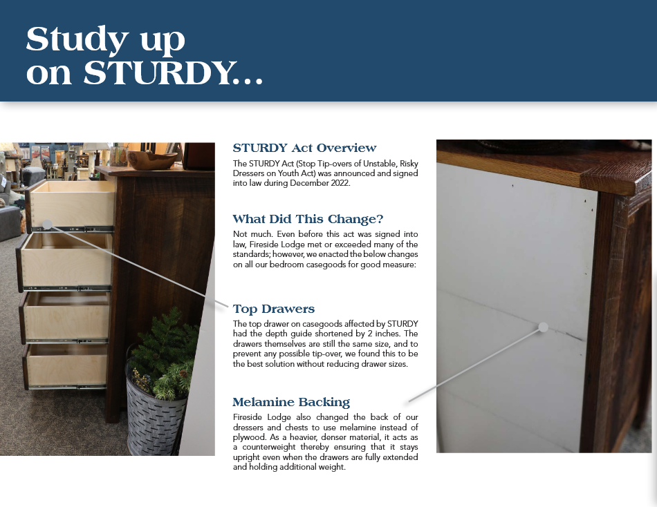 top drawer safety construction