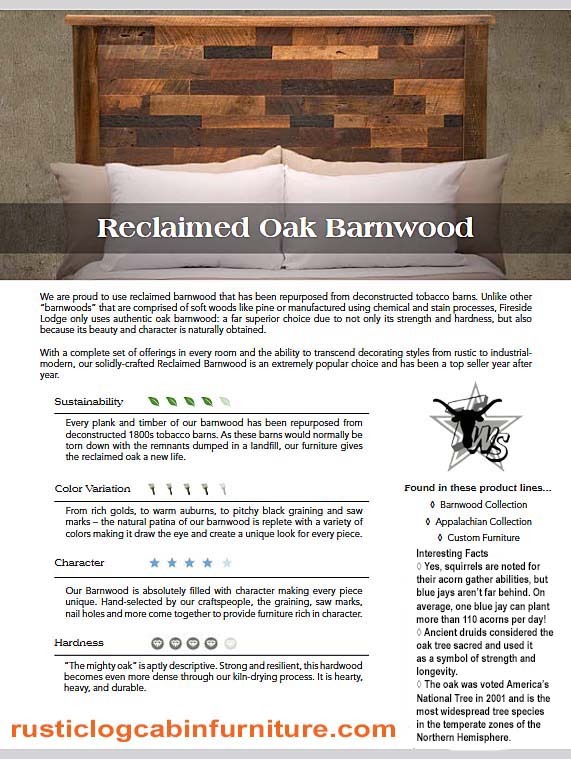 reclaimed barnwood furniture