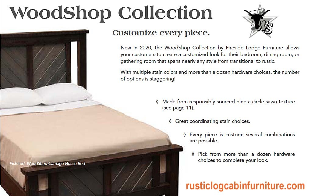 woodshop log cabin furniture collection