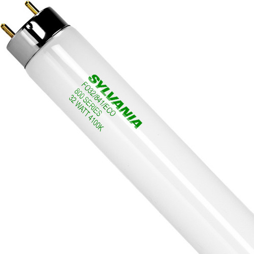 32 Watt 4100K T8 Fluorescent Light Bulb Medium Bipin Ends