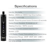 Yocan iShred Dry Herb Vaporizer