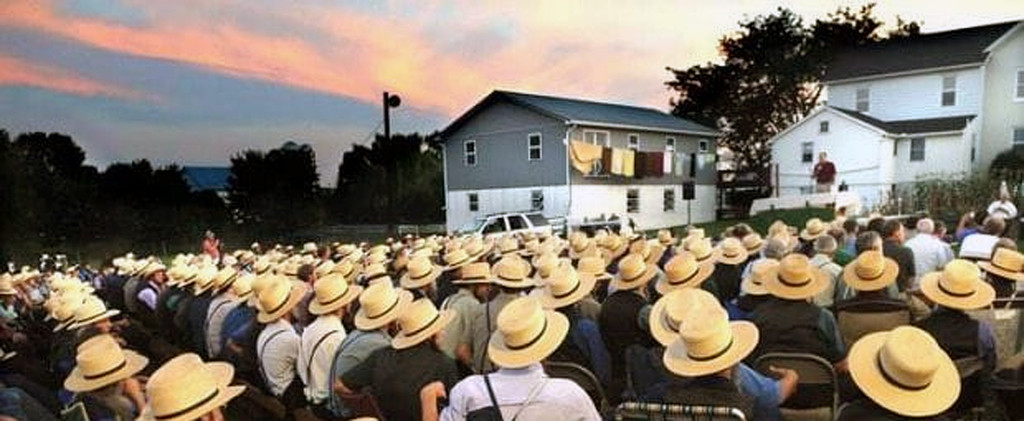 Authentic Amish Straw Hat