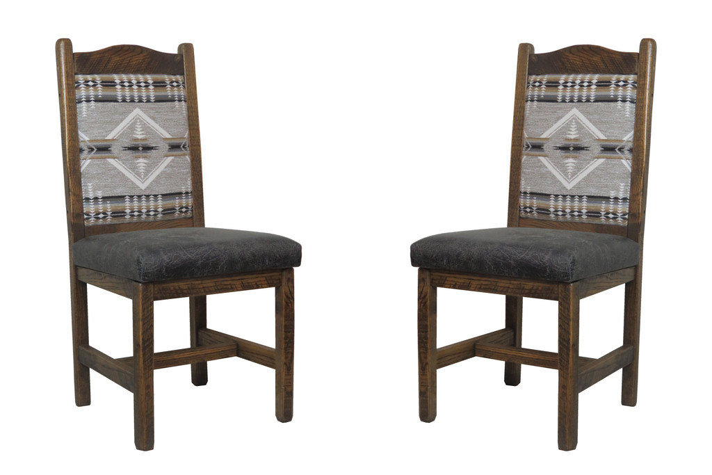 AZ Desert with Colt Black Faux Leather Fabric Seat