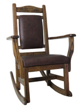 Chocolate Leather Back / Chocolate Leather Seat Chocolate Leather Back / Chocolate Leather Seat