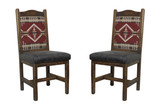 AZ Maroon with Colt Black Faux Leather Fabric Seat