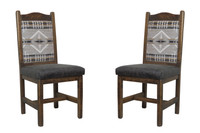 AZ Desert with Colt Black Faux Leather Fabric Seat