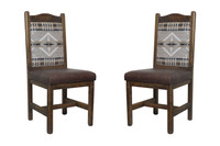 AZ Desert with Chocolate Leather Fabric Seat