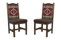 AZ Maroon with Chocolate Leather Seat
