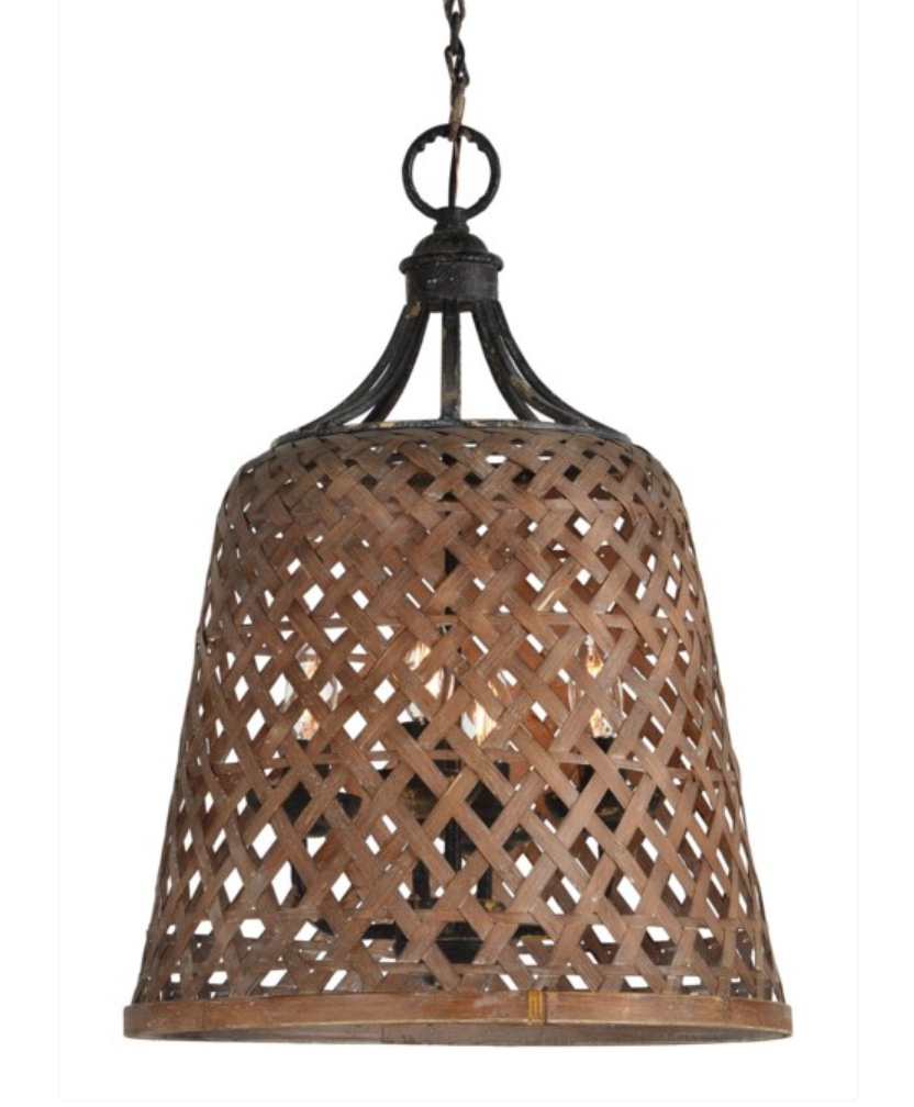 Woven Basket Pendant