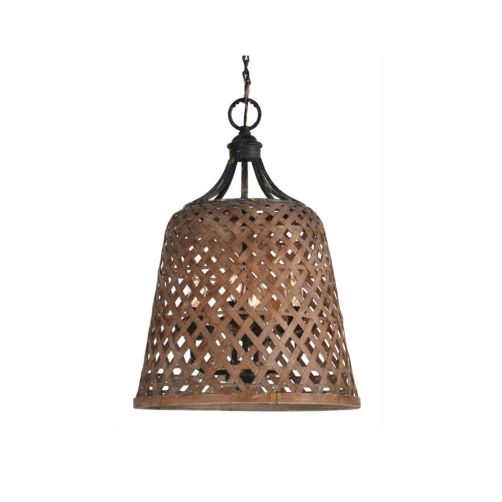 Woven Basket Pendant