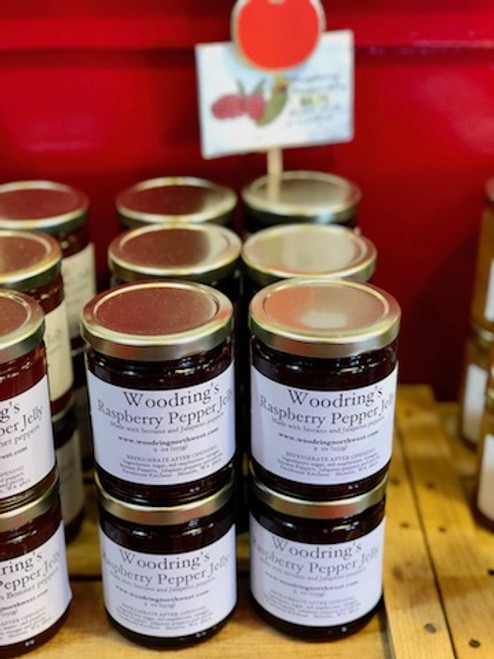 Raspberry Pepper Jelly, 9 oz Raspberry Pepper Jelly, 9 oz