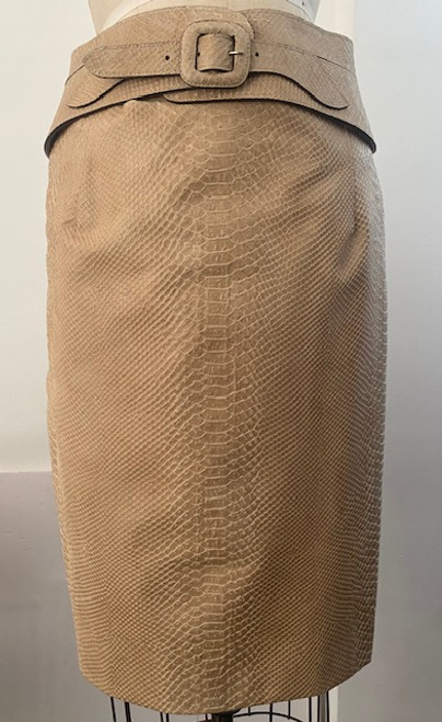 Pencil Skirt with Corsage Belt
