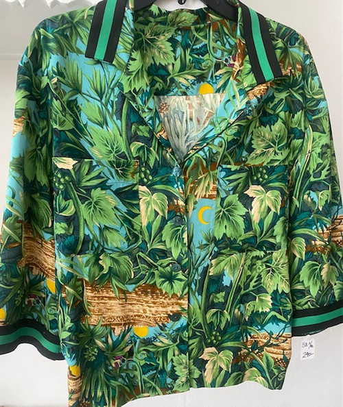 Tropical Print Suit