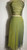 Iridescent Green Chiffon Top and Skirt