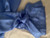 Blue Silk Satin Top
