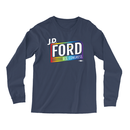 J.D. Ford - Pride Logo (Long-Sleeve Tee)