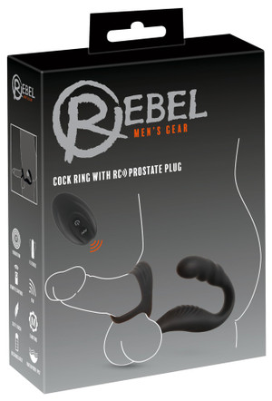 Cock Ring with RC Prostate Plug Cock Ring with RC Prostate Plug