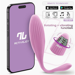 SERIES Vibrating Egg with Rotating Beads and APP USB